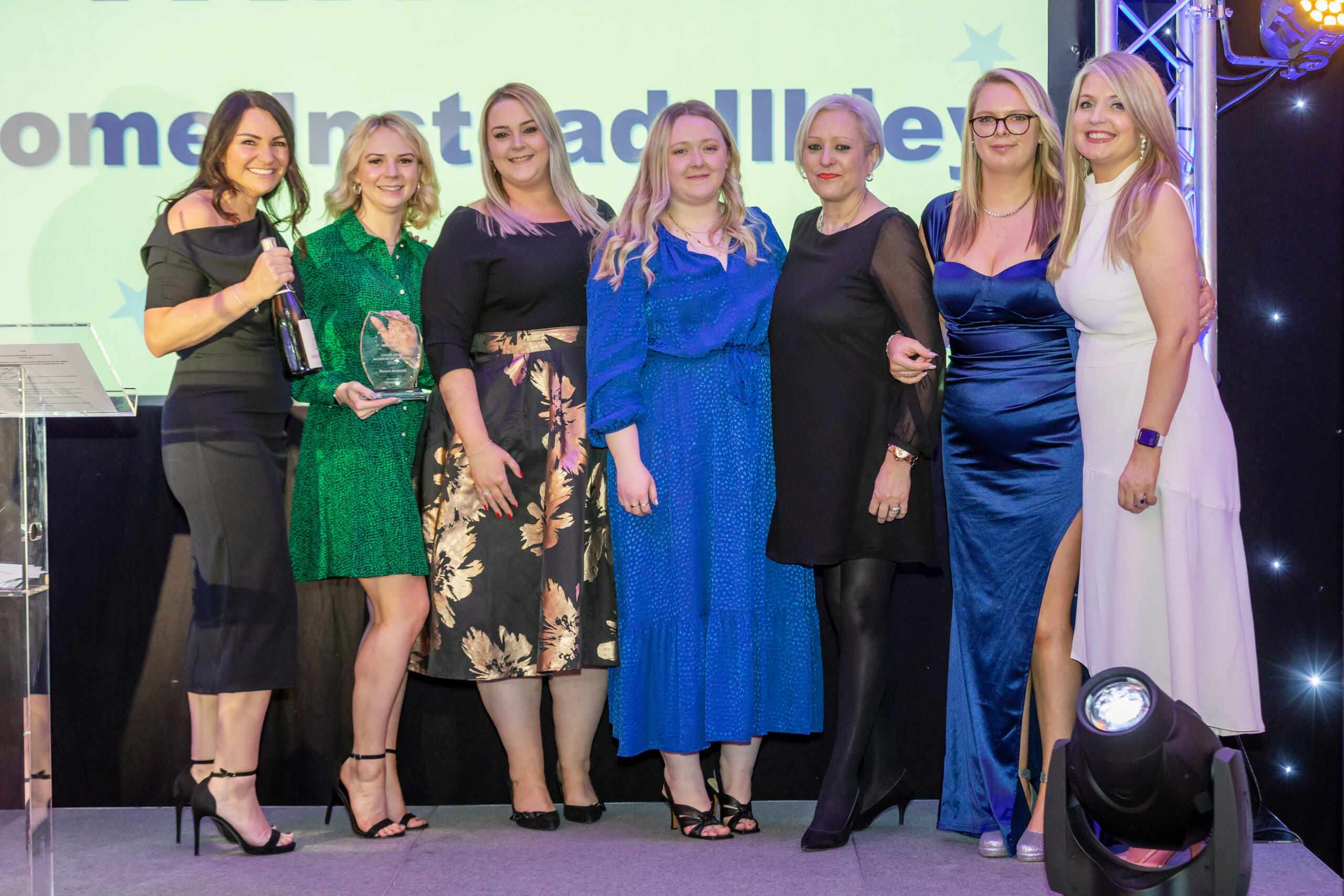 Home Instead Ilkley Winner of Established Business Award with sponsor Holden Law