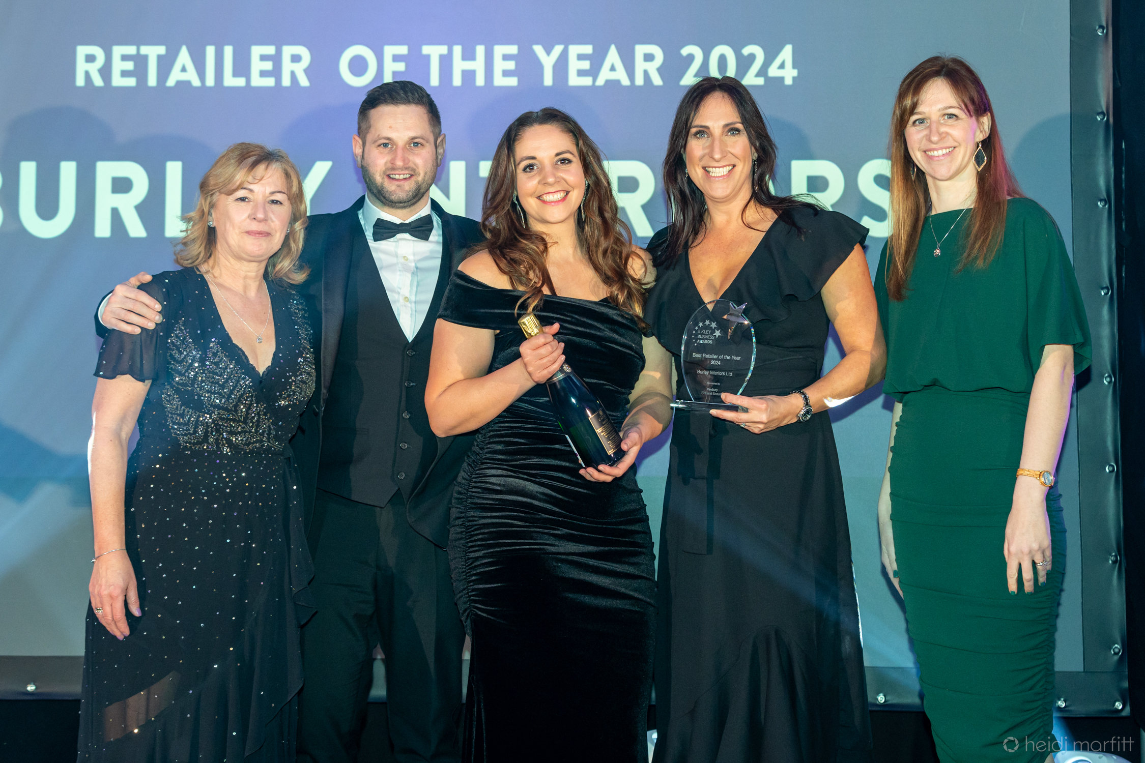 Best Retailer 2023 Winner The Fitting Room with sponsor Brooke Financial