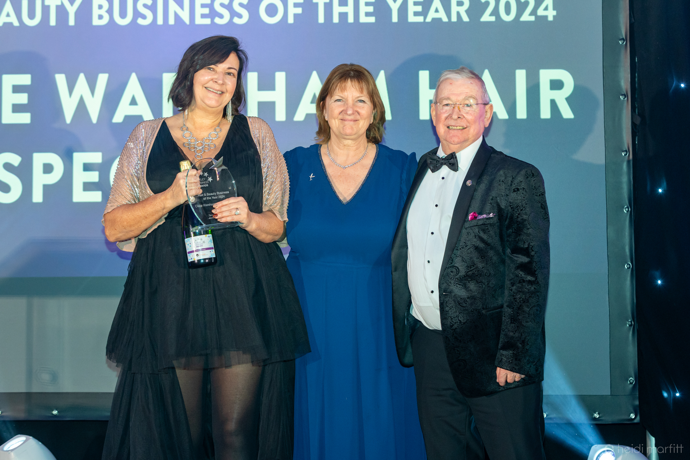 Hair & Beauty 2023 Winners Luxe Beauty with sponsors Parable Global