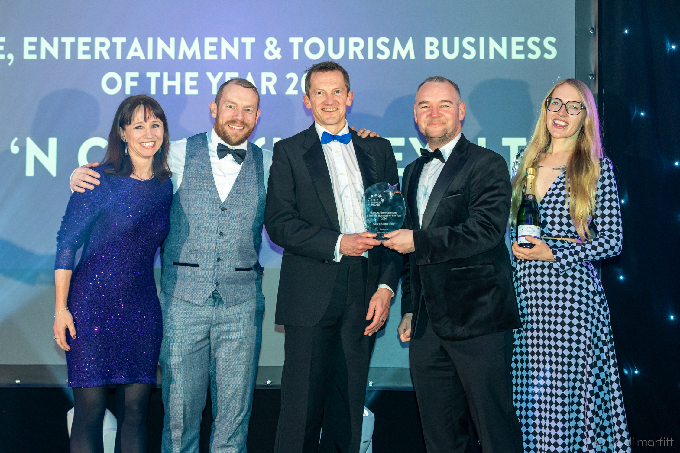 Winner of Leisure and Entertainment 2023 One Tivollio Place with sponsor Elite Accountancy Ltd