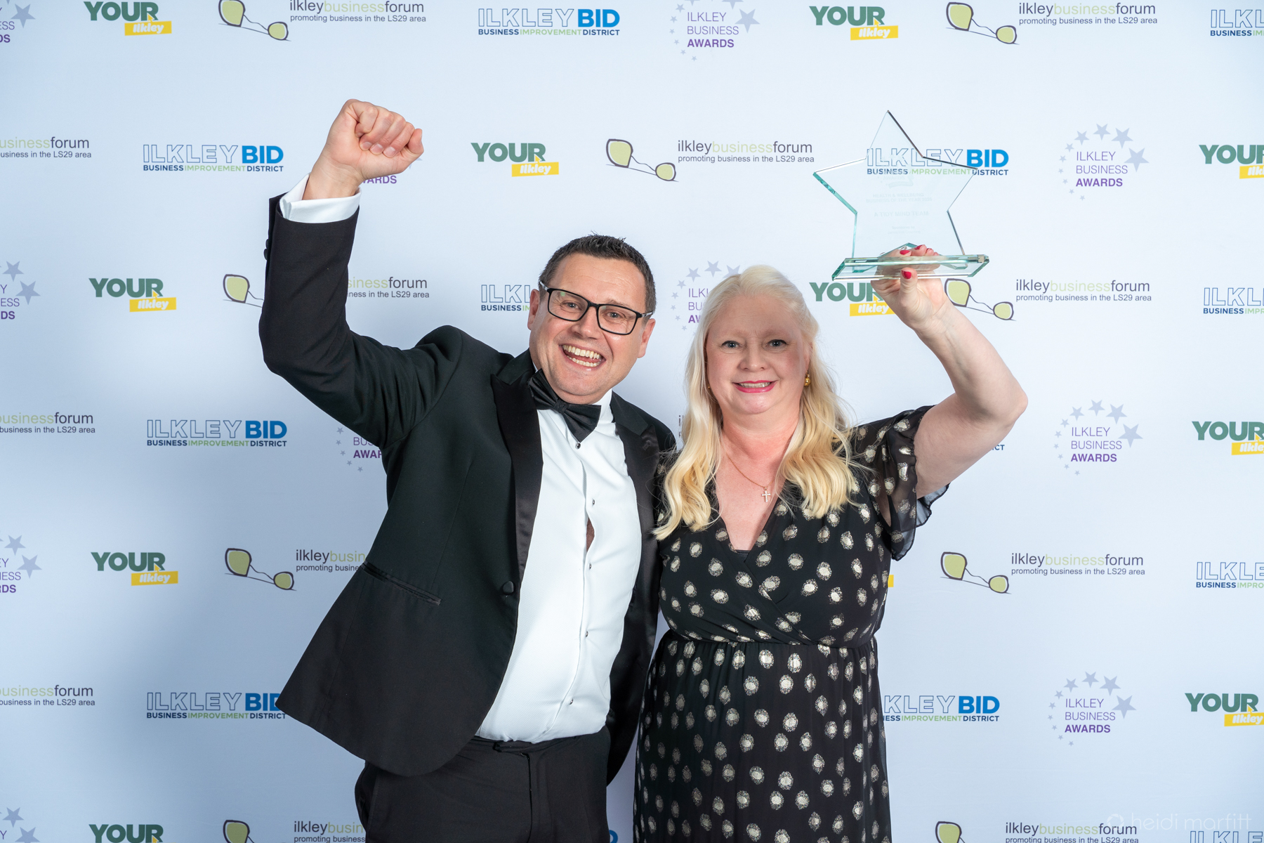 A Tidy Mind Team Health and Wellbeing Business of the year 2026 with sponsor